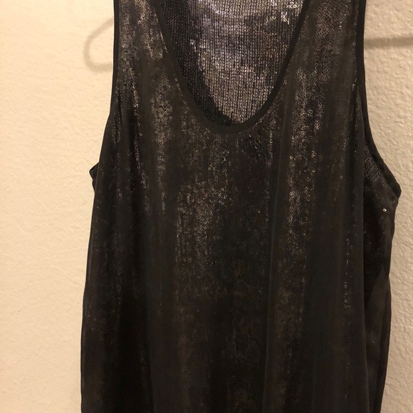 Joie silk and sequin top - Picture 2 of 4